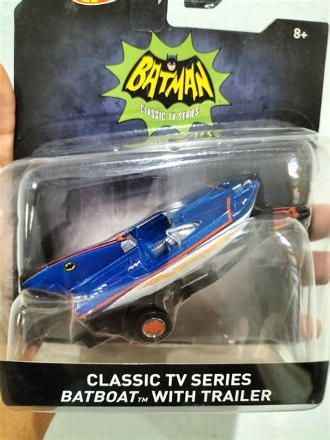 Hot Wheels Batman Classic TV Series Batboat Hobbies Toys Toys Games On Carousell