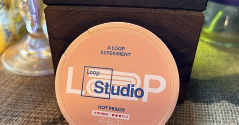 Loop Studio Hot Peach Nicotine Pouches Review June