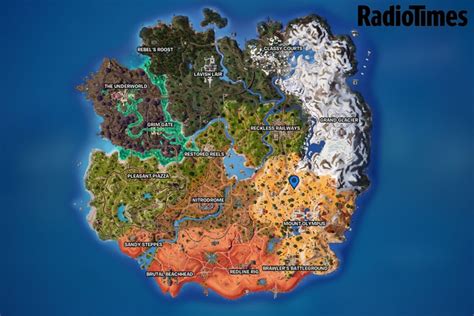 fortnite map full view  whats changed   island radio times