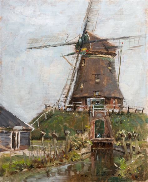 Windmill decor windmill painting windmill art – Artofit