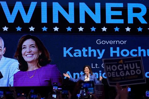 Democrat Kathy Hochul Becomes 1st Woman Elected N Y Governor