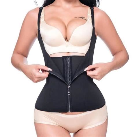 BUSTIER CORSET LINGERIE Femme Corset Minceur Serre Taille Bustier