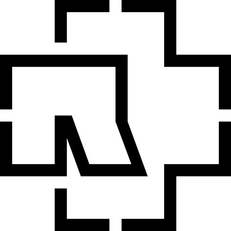 Rammstein Logo - Рамштайн Лого Png Clipart - Large Size Png Image - PikPng