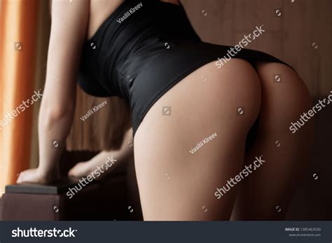 Sensual Nude Woman Lingerie Stockings On Stock Photo Edit Now