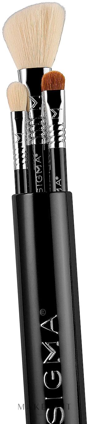 Sigma Beauty Essential Trio Brush Set Set Pennelli Trucco In Custodia