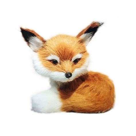 Realistic Fox Plush Stuffed Toy - Furvenzy