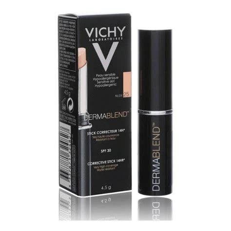 Vichy Dermablend Stick Corretivo Fps25 Cor Nude 25 4 3g Shopee Brasil