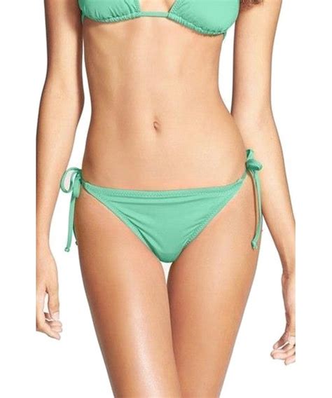 Women S Plus Size Control Swimwear Side Shirred Bikini Bottom Black C2182ZK6SCM