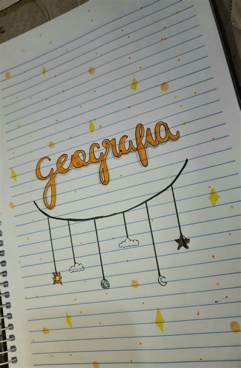 Capa Caderno Geografia - Capa de caderno de geografia | Trabalho de geografia capa, Capa de ...