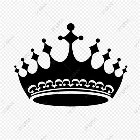 Crown Silhouette Silhouette Png Black Silhouette Free Vector