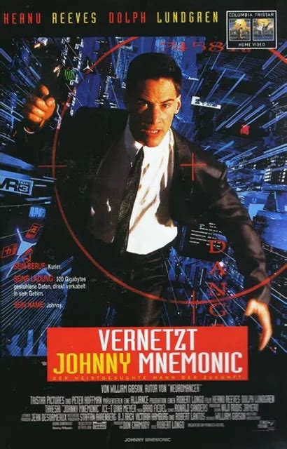 Vernetzt Johnny Mnemonic Keanu Reeves Dolph Lundgren Fsk Vhs