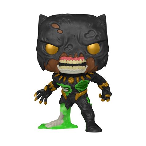 Funko POP! Jumbo: Marvel Zombies - Black Panther - Walmart.com