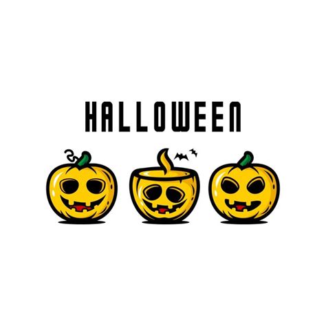 Premium Vector Halloween Pumpkin Monster Vector Happy Halloween