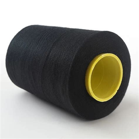 Dyeable Cone 20s 60s 100 Polyester Spun Yarn For Sewing China Yarn