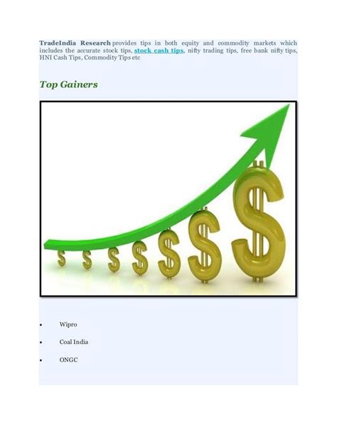 Top Gainers In Stock Market at Market Opening | Stock market, Marketing