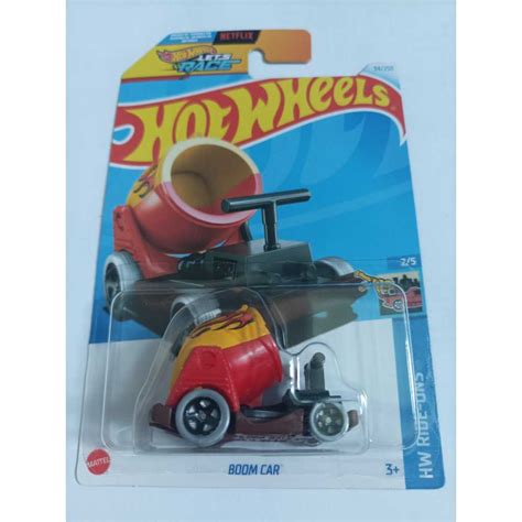 Hot Wheels Boom Car Red Hot Wheels Lets Race Hw Ride Ons Shopee Malaysia