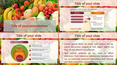 Free Fruits PowerPoint Template