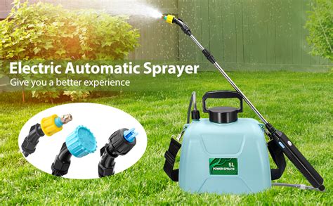 Amazon Sideking Gallon L Battery Powered Sprayer Electric