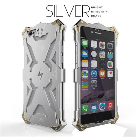 SIMON THOR Aviation Aluminum Alloy Shockproof Armor Metal Case Cover F