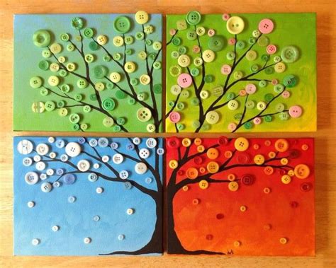 22 best Button Tree Art images on Pinterest | Button tree art, Button crafts and Buttons