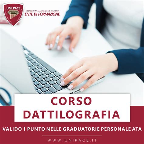 corso dattilografia unipace