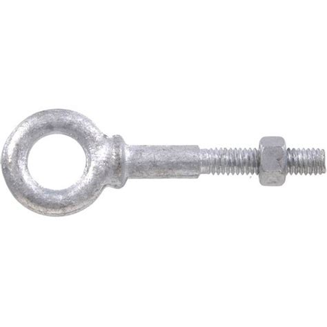 Hillman 3 8 Forged Eye Bolt With Shoulder Hex Nut 851889 Blain S