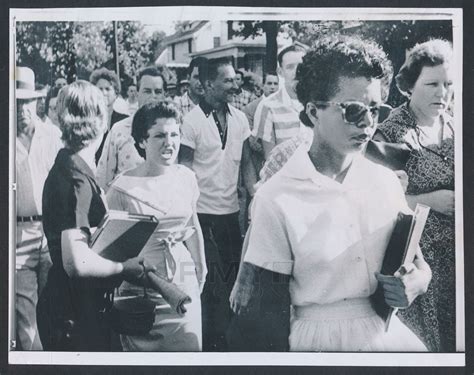 Lot 1143 1957 Little Rock Nine Desegregates School Iconic Photo
