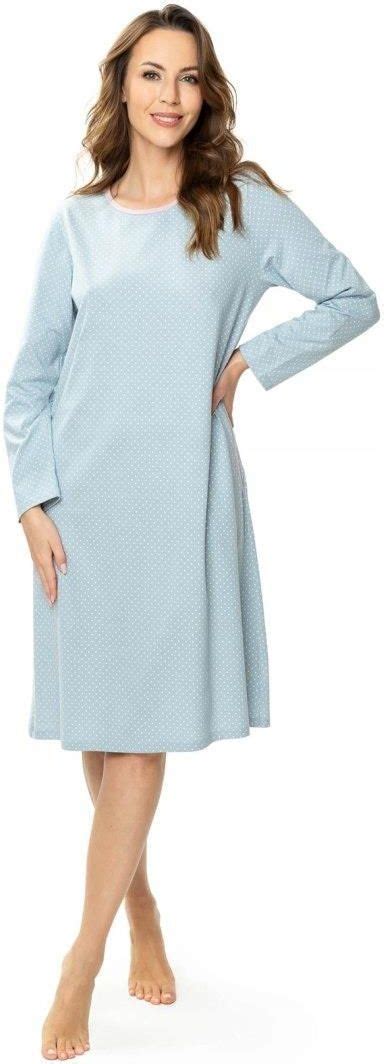 Mewa Lingerie Koszula Nocna Good Night Druk W Kropki Ceny I Opinie Ceneo Pl