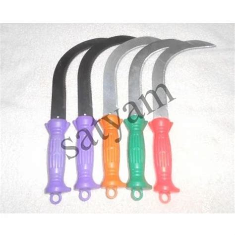 Handle Material Plastic Wheat Harvesting Sickle At ₹ 22piece In Rajkot