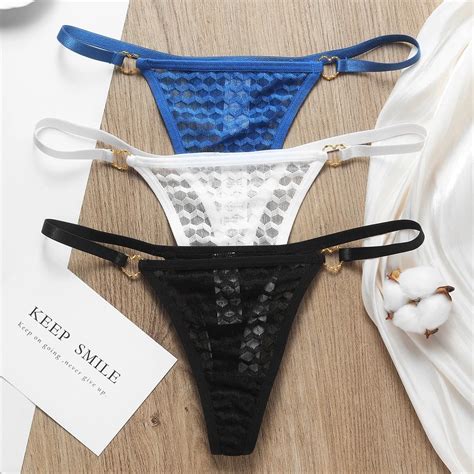 Vkme Sexy Tanga Calcinhas Lingerie De Cintura Baixa Das Mulheres G String T Pants Cuecas Roupa