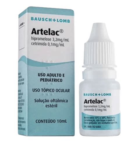 Artelac Solucao Oftalmica 10ml Pense Farma