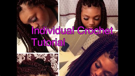 Individual Crochet Twist Tutorial No Cornrowsbeginners Youtube