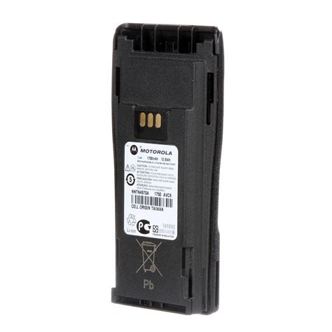 Motorola Lithium Ion V Voltage Battery Pack Hnf Nntn A