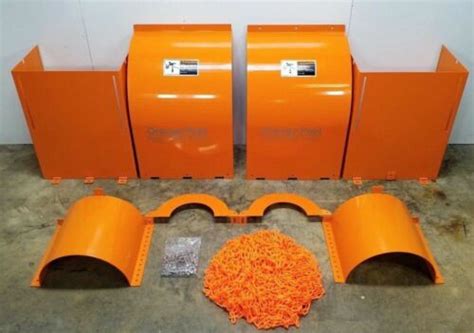 New Falk 2923621 Orange Peel Cfcg6000a Rotating Shaft Guard Rexnord