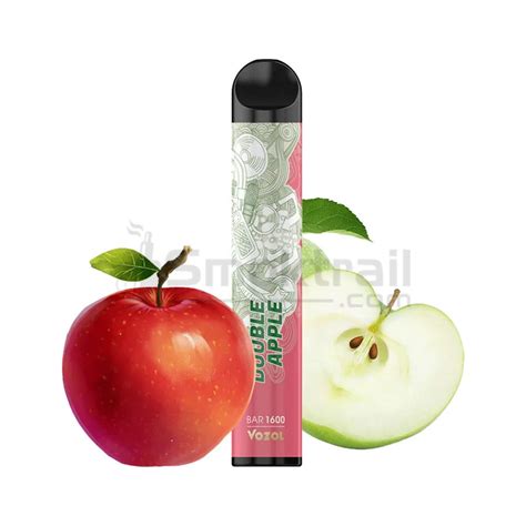 Vozol Bar 1600 Puff Tek Kullanımlık Elektronik Sigara Double Apple