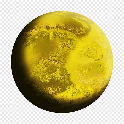 Planet 3 Yellow Planet Png PNGEgg