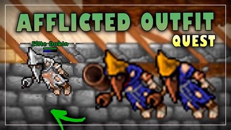 Tibia Afflicted Outfit Quest Completa Afflicted Outfit