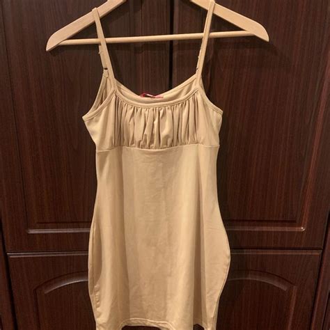 Verge Girl Dresses Nwt Verge Girl Rough Rider Bodycon Mini Dress Nude Poshmark