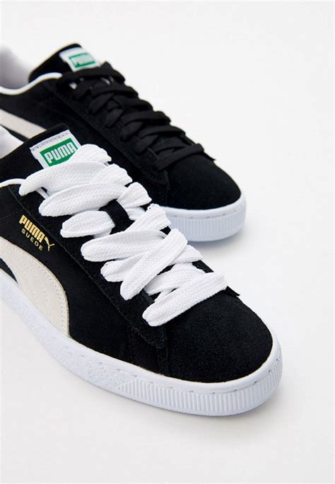 Кеды PUMA Suede Classic XXI Puma Black-Puma White, цвет: черный ...