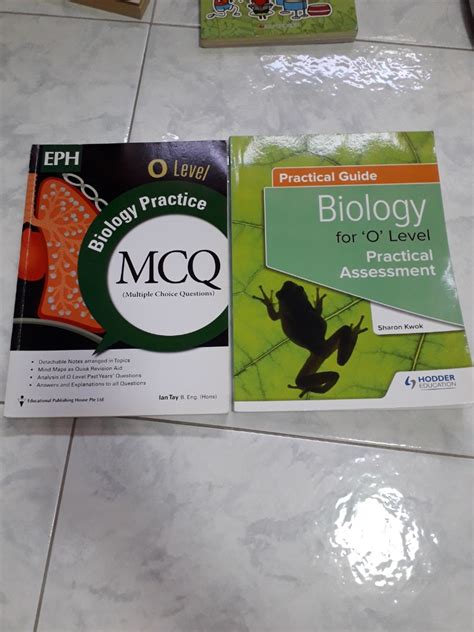 2022 GCE O Level Biology MCQ And Practical Guide Hobbies Toys Books