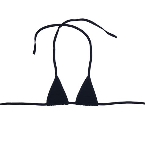 Afom Women Sexy Halterneck Tiny Mini Micro Bra Charming Bikini G String Bottom Beachwear