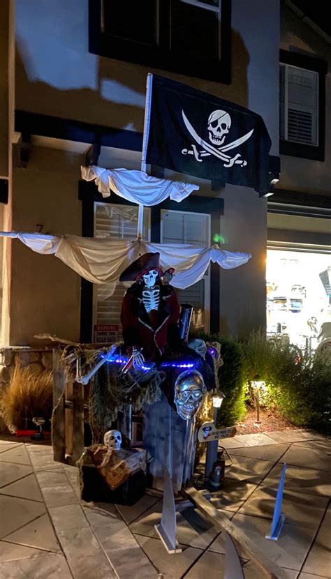 Halloween Pirate Ship Decorations