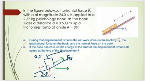 A Horizontal Force With A Of Magnitude Is Applied To A Psychology Book