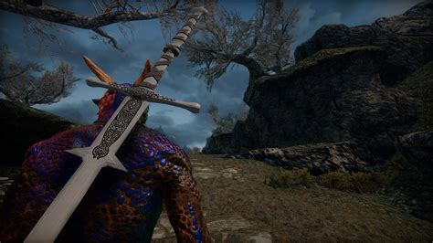 Wip Engraved Greatsword 2 At Skyrim Nexus Mods And Community