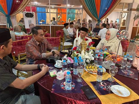 Ketua SMSI Sulsel Aci Hadiri Open House Kapolda