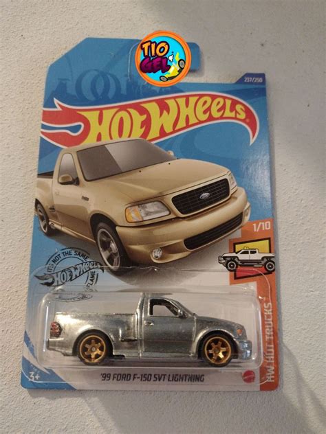 Hot Wheels Ford F 150 Svt Lightning Custom Produto Masculino Hot Wheels Usado 82677496 Enjoei