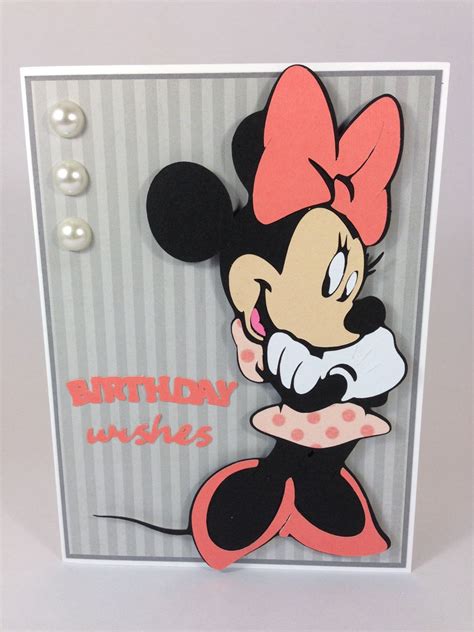 Minnie Mouse Happy Birthday Cards