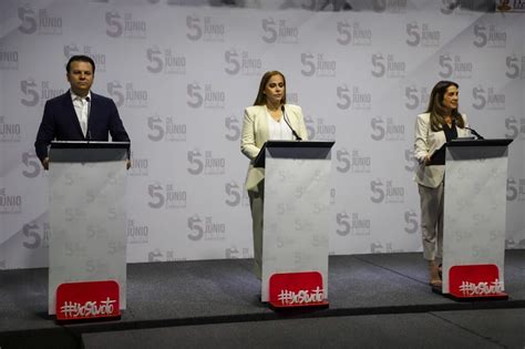 Acusaciones De Corrupción Entre Candidatas Y Candidato En El Debate