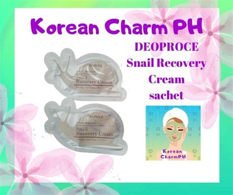 DEOPROCE Snail Recovery Cream sachet | Lazada PH