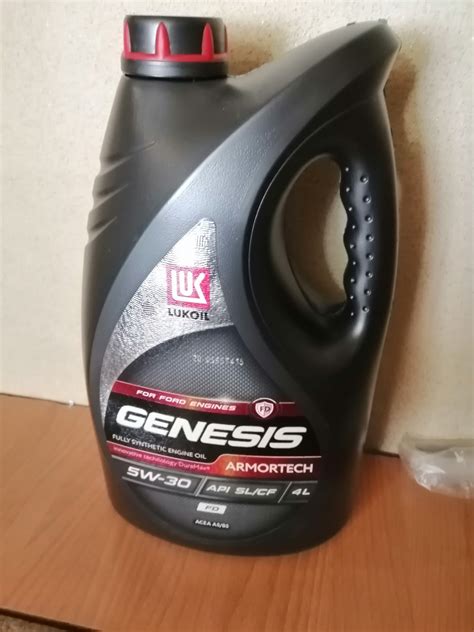 Моторное масло Лукойл Genesis Armortech FD 5W-30 синтетическое 4 л ...